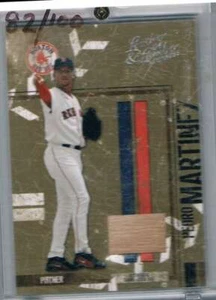 2004 Leder Und Lumber Materialien Trikot #28 Pedro Martinez Nm-Mt Mem / 100 - Bild 1 von 1