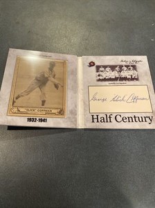 George “Slick” Coffman 2020 Historic Autographs Half Century