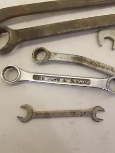 Lot of 8 Professional Wrenches Vintage Tools Made in USA - Picture 1 of 9