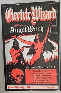 Electric Wizard 2017 Germany Concert Poster 11 X 17 Framed - Picture 1 of 2