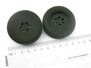 2 Ohrpolster 53 mm passend an Plantronics, Sony, Sehnnheiser Kopfhörer - Picture 1 of 6