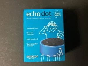 Amazon Echo Dot Kids Edition - Blue. 2nd Generation. NIB - Imagen 1 de 5