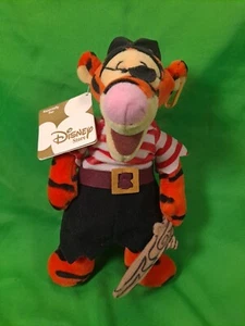 Disney Store- Tigger The Pirate- 9" Pre-owned Plush - Picture 1 of 11