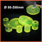 Ø 50mm do 250mm plastikowe podkładki poliuretanowe okrągłe 30mm grubość zielone