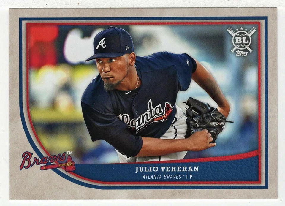 Julio Teheran - Atlanta Braves - 2018 Topps Big League Baseball # 119 Mint - Image 1 of 1