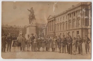 Militär USA Luftwaffe? Gruppe Schloss Versailles 1947 nach 2. Weltkrieg Echtfoto - Bild 1 von 2