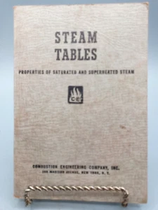 Steam Tables: Properties of Saturated & Superheated Steam 3rd Ed 6th Printing - Imagen 1 de 9