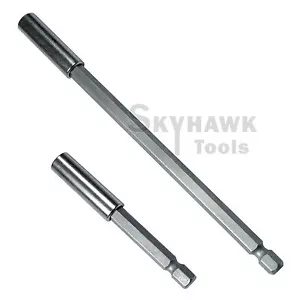 2-Pc 3" 6" Magnetic Bit Holder Set 1/4" Hex Shank Quick Release Driver Extension - Picture 1 of 1