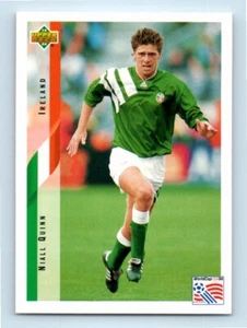 1994 Upper Deck World Cup English/Spanish Niall Quinn #210 Soccer Card - Picture 1 of 2
