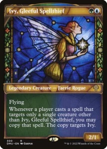 MTG Magic the Gathering Ivy, Gleeful Spellthief (300/552) Dominaria United LP - Picture 1 of 1