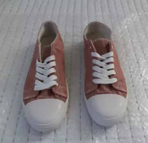Qupid Women's NARNIA Capped Toe Lace Up canvas Sneaker Size 8.5 - Picture 1 of 7