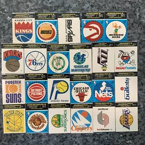 1980-81 Fleer NBA Basketball Team Logo Sticker 23 Card Set 🏀🏀♨️♨️k - Bild 1 von 4