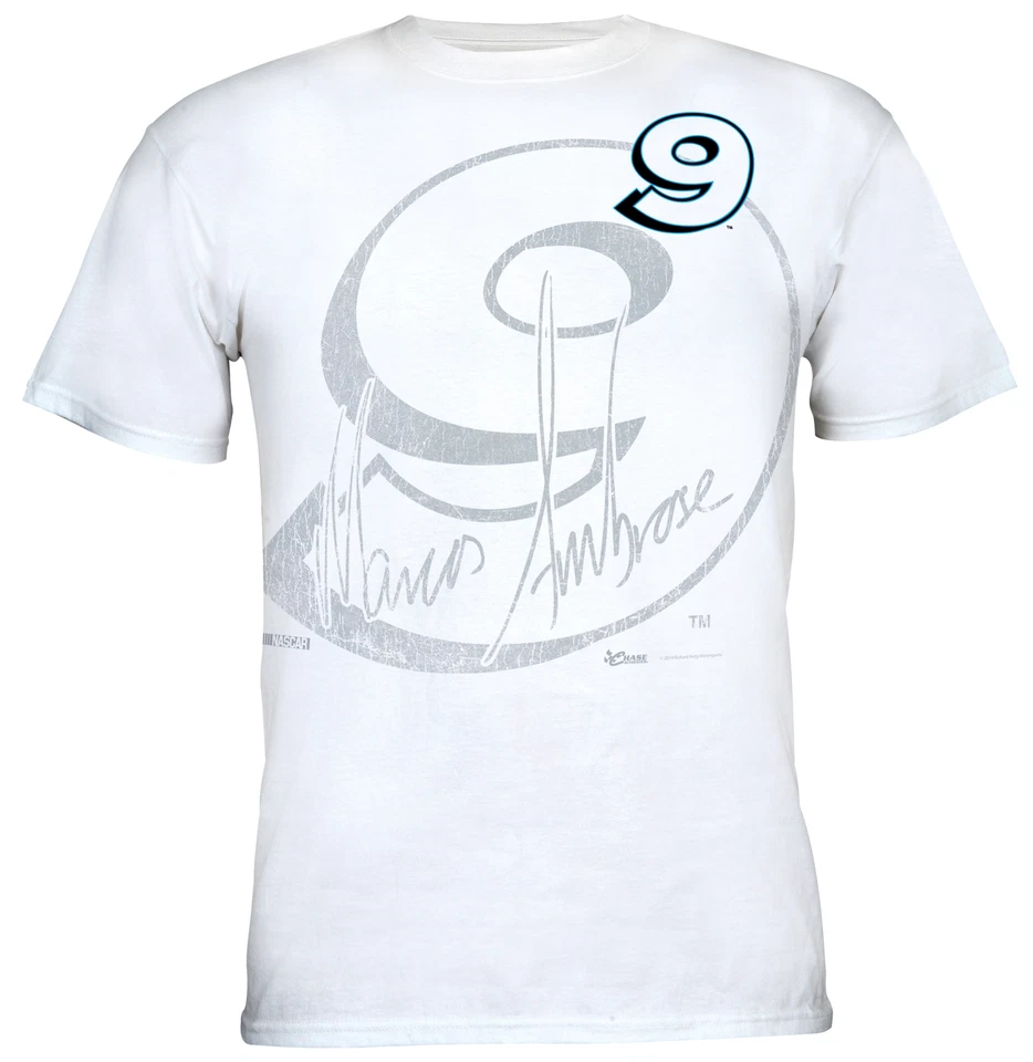 Camiseta Marcos Ambrose 2014 Chase Authentics #9 GRAN NÚMERO ENVÍO GRATUITO, ¡NUEVA! Foto 1 de 1