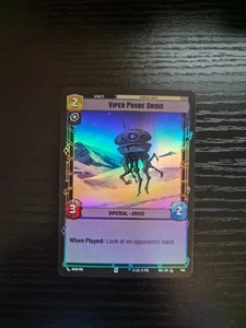 Star Wars Unlimited Secrets of Power - Droide sonda vipera #749 FOIL - Foto 1 di 2