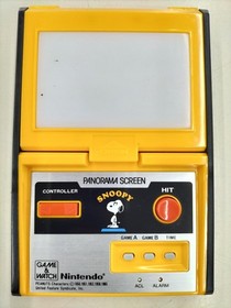 Nintendo Snoopy Panorama Screen Game & Watch Handheld Console