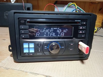 Alpine autoradio cd CDE-W233R Mp3 CD 2 - DIN COME NUOVO - Immagine 1 di 4