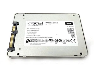 500GB Crucial MX500 2.5 SSD Etat Solide Disque Dur SATA 6Gb/S Sed - Afbeelding 1 van 1