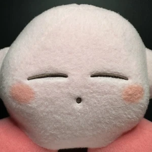Kirby Wool Sleeping BIG 14” Plush Kirby of the Stars Round One Exclusive - Picture 1 of 7