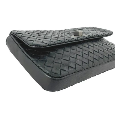 Bolso Clutch Bottega Veneta Cuero Intrecciato Negro Hombre Bolso Accesorios Bolso Foto 1 de 4