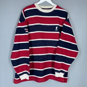 LIVERPOOL 1997/1998 TRAINING FOOTBALL SWEATSHIRT REEBOK VINTAGE XL FLEECE - Bild 1 von 6