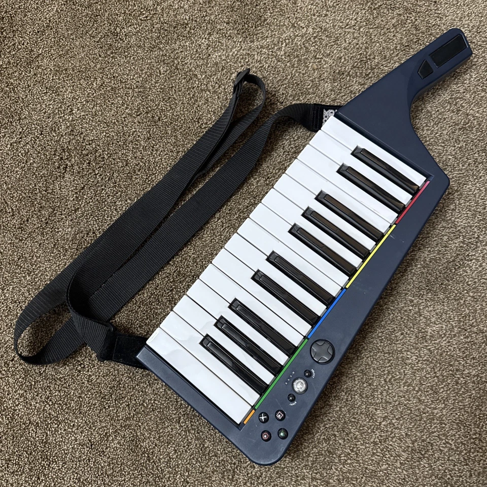 Rock Band PlayStation 3 PS3 Keyboard 97161 With Strap - No Dongle - Image 1 of 4