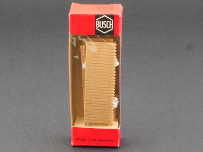 Busch 637 Bretterzaun für Haus Garten 1:87 H0 Vintage NOS! OVP 1704-17-59 - Bild 1 von 3