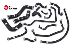 Silicone Coolant/Breather Hoses fits Mazda Mx5 1.6 MK1 NA Radiator '89-'98 BK. - Picture 1 of 11