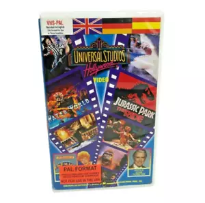Universal Studios Hollywood Video VHS Tape 1998 - Picture 1 of 10