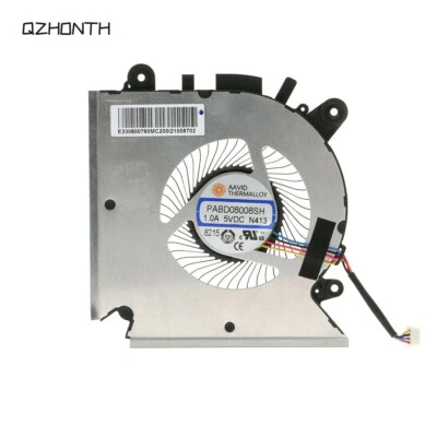 New CPU Cooling Fan For MSI GF63 MS-16R1 MS-16R2 PABD08008SH N413 - Image 1 of 2
