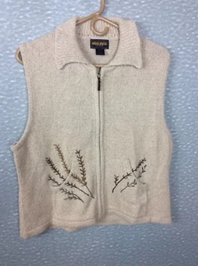 Damen Woolrich Weste * Größe L Vintage Baumwolle und Ramie Mischung - Bild 1 von 4