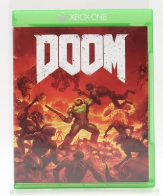 Doom (Microsoft Xbox One, 2016) Used Alternet Artwork - Image 1 of 3