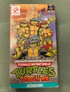 Teenage Mutant Ninja Turtles Turtles in Time Super famicom jap - Bild 1 von 3