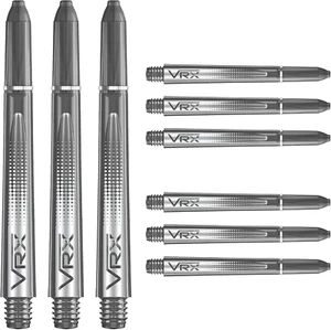 Red Dragon VRX Dart Stems - Medium 48mm - Black Tint - 3 Sets (9 Total) Pack - Picture 1 of 3