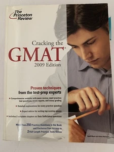 Cracking the GMAT 2009 Paperback Geoff Martz - Picture 1 of 4