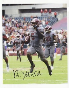 ROCK YA-SIN Signed/Autographed TEMPLE OWLS 8x10 Photo w/COA - Picture 1 of 1
