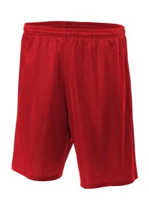 A4 N5293 Men's 100% Polyester Performance Lined Sprint 7" Tricot Mesh Shorts - Picture 1 of 27