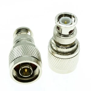 1pcs N Type Male Plug to BNC Male Jack RF Coaxial Adapter Connector Adapter - Picture 1 of 2