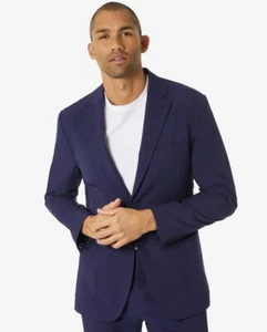 Michael Kors Men's Modern-Fit Stretch Solid Suit Jacket Blue Size 48REG - Picture 1 of 5