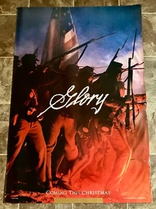 Póster original de la película Glory SS 27x40 - 1989 - enrollado - Imagen 1 de 4