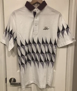 Vtg NOS Men's AF Academy (AFA) Falcon Classic Golf Shirt - Coca-Cola Logo - SZ M - Picture 1 of 5