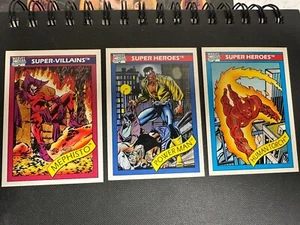 Human Torch 1990 Marvel Impel Card #33 (NM) 3 Cards - Picture 1 of 2