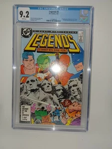 DC Legends #3 1987 CGC 9.2 First New Suicide Squad Free Shipping - Picture 1 of 3