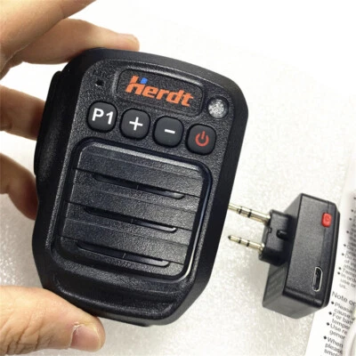 Wireless Bluetooth Speaker PTT Mic K Plug for TH-D7 TH-D7A TH-D7AG TH-D7E TH-F6 - Image 1 of 4