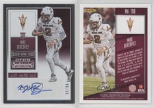 2016 Panini Contenders Draft Picks College Bowl Ticket /99 Mike Bercovici Auto
