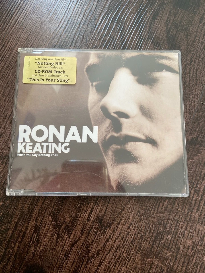 "Ronan Keating - When You Say Nothing At All" Maxi CD, 3 Tracks + Musikvideo - Bild 1 von 3