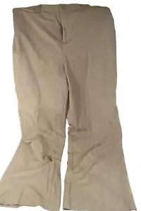 Women's Christopher & Banks Beige Dress Pants Size 12 Short NEW w/Tags - Picture 1 of 10
