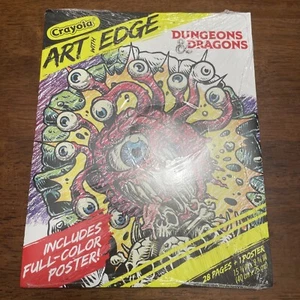 Crayola Art With Edge  Dungeons  &  Dragons Edition With 28 Pages + 1 Poster - Picture 1 of 9