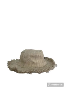 Sombrero de cáñamo natural Nepal gorra de verano unisex sol hippie playa exterior - Imagen 1 de 2