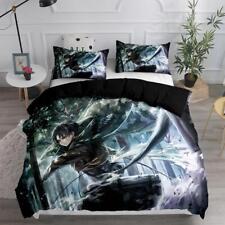 Attack On Titan Kids Gift Quilt Duvet Cover Set Bedclothes Home Textiles