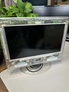 RCA 13 Inch Clear Prison Jail TV J13SE820 Tested & Working Condition No Remote - Picture 1 of 4